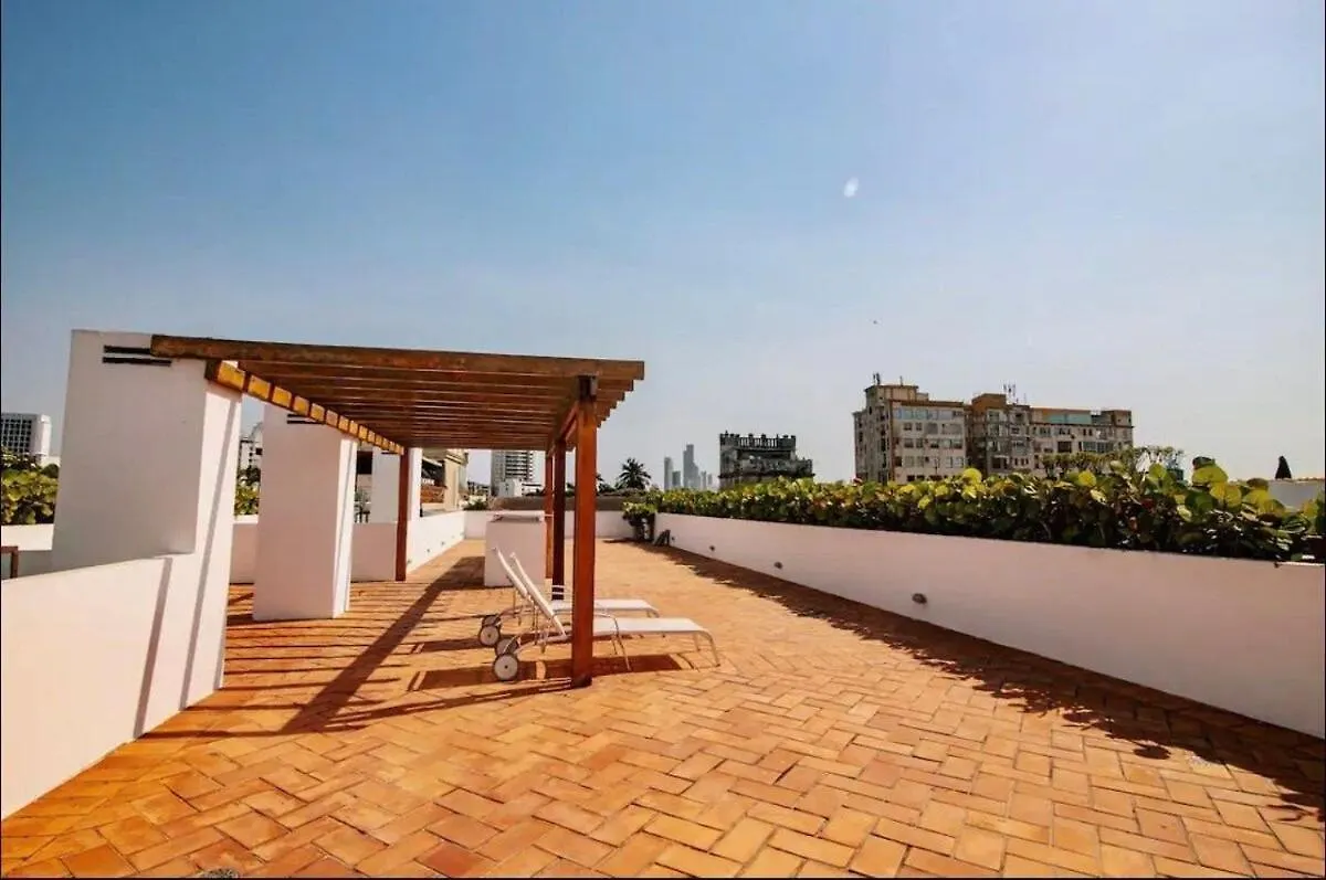 Townhouse Estancia Del Virrey In Walled City Cartagena Apartment