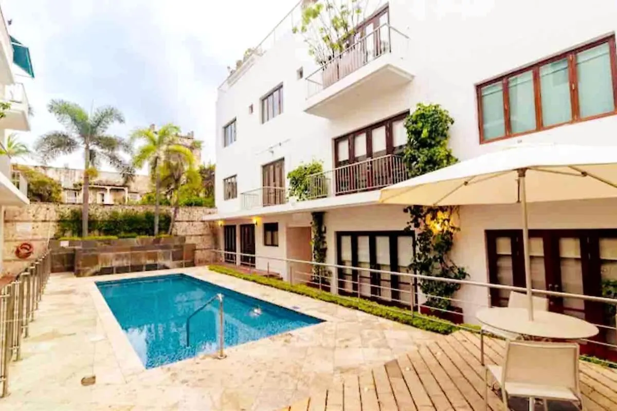 Townhouse Estancia Del Virrey In Walled City Cartagena Apartment